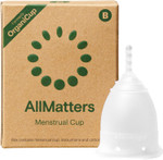 AllMatters Menstrual Cup (Formerly OrganiCup) Mini-Sized, for Teens or Those Who Need a Smaller Size. Award Winning Period Cups