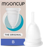 Mooncup The Original Silicone Menstrual Cup, Reusable, Ultra Soft & Easy Insert, Great for Heavy Flows, Size B, Age 30 or Under (Pack of 1) Mooncup The Original Silicone Menstrual Cup, Reusable, Ultra Soft & Easy Insert, Great for Heavy Flows, Size B, Age 30 or Under (Pack of 1)