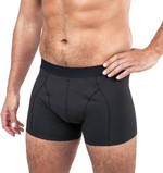 MoliCare Men - Washable Absorbent Underwear for Incontinence, Discrete Pants for Protecting from Drips & Dribbles, Size M, Black MoliCare Men - Washable Absorbent Underwear for Incontinence, Discrete Pants for Protecting from Drips & Dribbles, Size M, Black