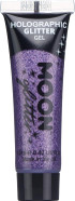 Holographic Fine Face & Body Glitter Gel by Moon Glitter - Pink - Cosmetic Festival Glitter Face Paint for Face, Body, Hair, Nails - 12ml Holographic Fine Face & Body Glitter Gel by Moon Glitter - Pink - Cosmetic Festival Glitter Face Paint for Face, Body, Hair, Nails - 12ml