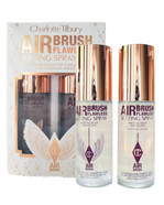 Charlotte Tilbury Setting Spray Duo Airbrush Flawless, Travel Size Gift Set::Original & White Tea Of Bali Scented, Clear Charlotte Tilbury Setting Spray Duo Airbrush Flawless, Travel Size Gift Set::Original & White Tea Of Bali Scented, Clear