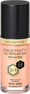 Max Factor Facefinity 3-in-1 All Day Flawless Liquid Foundation, SPF 20 - 10 Fair Porcelain, 30 ml