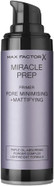 Max Factor Miracle Prep Pore Minimising and Mattifying Primer, 30ml Max Factor Miracle Prep Pore Minimising and Mattifying Primer, 30ml