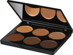 Sleek MakeUP Cream Contour Kit, 6 Easily Blendable Colours for Smooth and Long Lasting Contour, Medium