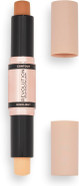 Makeup Revolution Contour Stick Duo Cream Contour & Highlight, Defines Cheekbones & Sculpts the Face, Vegan & Cruelty-Free, Dark, 2.4g Makeup Revolution Contour Stick Duo Cream Contour & Highlight, Defines Cheekbones & Sculpts the Face, Vegan & Cruelty-Free, Dark, 2.4g