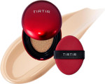 TIRTIR Mask Fit Red Cushion Foundation | Full coverage, Weightless, Skin fit, Satin Glow Finish, Korean Makeup, beauty, Tattoo cover up, Buildable (#21C Cool Ivory, 0.63 Fl Oz) TIRTIR Mask Fit Red Cushion Foundation | Full coverage, Weightless, Skin fit, Satin Glow Finish, Korean Makeup, beauty, Tattoo cover up, Buildable (#21C Cool Ivory, 0.63 Fl Oz)