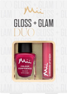 Mii Cosmetics Gloss + Glam Lip Gloss and Nail Polish Duo Gift Set, Beauty Kit, Hydrating Lipgloss and Long-Lasting Nail Polish, Perfect Makeup Gift Set for Women, Minx + Sweet Guava Mii Cosmetics Gloss + Glam Lip Gloss and Nail Polish Duo Gift Set, Beauty Kit, Hydrating Lipgloss and Long-Lasting Nail Polish, Perfect Makeup Gift Set for Women, Minx + Sweet Guava