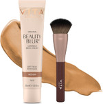 VITA LIBERATA Beauty Blur Light 30ml & Brush Bundle, BB/CC Cream, Hydrating complexion booster, Radiant Glow & Flawless Finish, Colour Corrector, Tinted Primer, Flawless application blending brush VITA LIBERATA Beauty Blur Light 30ml & Brush Bundle, BB/CC Cream, Hydrating complexion booster, Radiant Glow & Flawless Finish, Colour Corrector, Tinted Primer, Flawless application blending brush