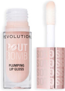 Revolution Beauty, Pout Bomb Plumping Lip Gloss, High-Shine for Glossy, Fuller & Plump Lips with Hyaluronic Acid & Peptides, Vegan & Cruelty-Free, Cherry Sheer Red Revolution Beauty, Pout Bomb Plumping Lip Gloss, High-Shine for Glossy, Fuller & Plump Lips with Hyaluronic Acid & Peptides, Vegan & Cruelty-Free, Cherry Sheer Red