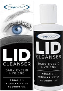 The Eye Doctor Lid Cleanser Twin Pack Eyelid Cleanser to remove debris and make up from eyelids Suitable for sensitive eyes Contains Argan Oil Coconut Oil and Micellar Water 2x 100ml The Eye Doctor Lid Cleanser Twin Pack Eyelid Cleanser to remove debris and make up from eyelids Suitable for sensitive eyes Contains Argan Oil Coconut Oil and Micellar Water 2x 100ml