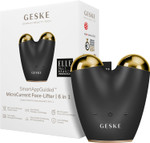 GESKE SmartAppGuided MicroCurrent Face Lifter | 6 in 1 | Anti-aging device | Instant face lift | Skincare tool | Remove wrinkles for firm & youthful skin | Advanced smoothing facial firmer GESKE SmartAppGuided MicroCurrent Face Lifter | 6 in 1 | Anti-aging device | Instant face lift | Skincare tool | Remove wrinkles for firm & youthful skin | Advanced smoothing facial firmer