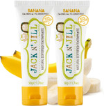 Jack N' Jill Natural Certified Toothpaste - Baby & Toddler Toothpaste, Fluoride-Free, 40% Xylitol, Sugar-Free, Safe for 6 Months and Up, Makes Tooth Brushing Fun, Organic Blackcurrant Flavour, 1 x 50g Jack N' Jill Natural Certified Toothpaste - Baby & Toddler Toothpaste, Fluoride-Free, 40% Xylitol, Sugar-Free, Safe for 6 Months and Up, Makes Tooth Brushing Fun, Organic Blackcurrant Flavour, 1 x 50g