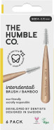 THE HUMBLE CO. - Interdental Brushes - Size 4-0.7 mm - Developed by Dentists - Designed in Sweden - Sustainable & Reusable - Vegan & Cruelty-Free - 6p THE HUMBLE CO. - Interdental Brushes - Size 4-0.7 mm - Developed by Dentists - Designed in Sweden - Sustainable & Reusable - Vegan & Cruelty-Free - 6p