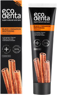 Ecodenta Black Cinnamon Teeth Whitening Toothpaste - Black Tooth Paste Whitens Teeths | Cinamon Flavour Natural Toothpastes Fluoride Free, 100ml Ecodenta Black Cinnamon Teeth Whitening Toothpaste - Black Tooth Paste Whitens Teeths | Cinamon Flavour Natural Toothpastes Fluoride Free, 100ml