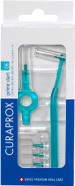Curaprox CPS 06 Prime Start Interdental Brush Kit, Turquoise - 5 x 0.6mm - 2.2mm Interdental Brushes + 2 Interdental Toothbrush Holders Curaprox CPS 06 Prime Start Interdental Brush Kit, Turquoise - 5 x 0.6mm - 2.2mm Interdental Brushes + 2 Interdental Toothbrush Holders