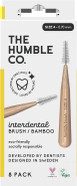 THE HUMBLE CO. - Interdental Brushes - Size 4-0,7 mm - Developed by Dentists - Designed in Sweden - Sustainable & Reusable - Vegan & Cruelty-Free - 8p THE HUMBLE CO. - Interdental Brushes - Size 4-0,7 mm - Developed by Dentists - Designed in Sweden - Sustainable & Reusable - Vegan & Cruelty-Free - 8p