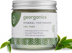 Georganics Mineral Toothpaste - 120ml - Tea Tree Flavour - Fluoride, SLS & Glycerine Free - Non-Foaming Natural Toothpaste with Virgin Coconut Oil - Certified Cosmos Natural, Vegan and Cruelty-Free Georganics Mineral Toothpaste - 120ml - Tea Tree Flavour - Fluoride, SLS & Glycerine Free - Non-Foaming Natural Toothpaste with Virgin Coconut Oil - Certified Cosmos Natural, Vegan and Cruelty-Free