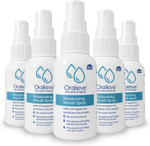 Oralieve Moisturising Dry Mouth Relief Spray (5 x 50ml), Hydrating Relief for Sore, Sensitive Mouths with Xylitol to Protect Teeth - Genuine Oralieve Dry Mouth Spray Oralieve Moisturising Dry Mouth Relief Spray (5 x 50ml), Hydrating Relief for Sore, Sensitive Mouths with Xylitol to Protect Teeth - Genuine Oralieve Dry Mouth Spray