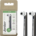 Jordan® Green Clean Replacement Electric Toothbrush Heads | Green Clean Sustainable Electric Toothbrush Heads | Oral B Compatible | Pack of 2 Jordan® Green Clean Replacement Electric Toothbrush Heads | Green Clean Sustainable Electric Toothbrush Heads | Oral B Compatible | Pack of 2