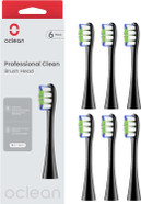 Oclean Toothbrush Professional Clean Brush Head Replacements, Compatible with All Oclean Electric Handles, FDA Approved (6 Pack) White Oclean Toothbrush Professional Clean Brush Head Replacements, Compatible with All Oclean Electric Handles, FDA Approved (6 Pack) White