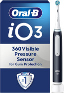 Oral-B iO3 Electric Toothbrush For Adults, Oral B Electric Toothbrushes, Mothers Day Gifts, 1 Toothbrush Head, 3 Modes With Teeth Whitening, Electric Toothbrush, 2 Pin UK Plug, Blue Oral-B iO3 Electric Toothbrush For Adults, Oral B Electric Toothbrushes, Mothers Day Gifts, 1 Toothbrush Head, 3 Modes With Teeth Whitening, Electric Toothbrush, 2 Pin UK Plug, Blue
