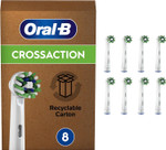 Oral-B CrossAction Toothbrush Heads - 16 Degree Bristles for Superior Cleaning