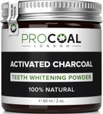 Activated Charcoal Teeth Whitening Powder by Procoal - 100% Natural Charcoal Teeth Whitening Toothpaste, Enamel-Safe, No Additives, No Fillers, No Artificial Flavour, Made in The UK Activated Charcoal Teeth Whitening Powder by Procoal - 100% Natural Charcoal Teeth Whitening Toothpaste, Enamel-Safe, No Additives, No Fillers, No Artificial Flavour, Made in The UK