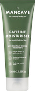 ManCave Natural Caffeine Moisturiser 100ml, Helps Reduce Signs of Fatigue, with UV Absorbers, Suitable for all Skin Types, Dermatologically Tested, Vegan, Made in England, Packaging May Vary