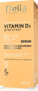 Delia Cosmetics Vitamin D3 Precursor - Anti-Wrinkle Normalising Serum - All Skin Types Acne Skin Hydrating Firming Hyaluronic Acid Niacinamide Tumeric Canola Oil 30ml Delia Cosmetics Vitamin D3 Precursor - Anti-Wrinkle Normalising Serum - All Skin Types Acne Skin Hydrating Firming Hyaluronic Acid Niacinamide Tumeric Canola Oil 30ml