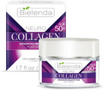 Bielenda Neuro Collagen Anti-Wrinkle Cream 50+, Hydrating, Collagen Peptides Facial Treatment, Anti-Ageing, Day/Night, 50 ml Bielenda Neuro Collagen Anti-Wrinkle Cream 50+, Hydrating, Collagen Peptides Facial Treatment, Anti-Ageing, Day/Night, 50 ml