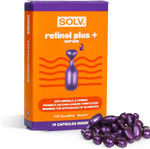 SOLV Retinol plus+ Serum - 14 capsules. Evens skin tone, Anti-wrinkle + firming, Great for acne + blemish prone skin SOLV Retinol plus+ Serum - 14 capsules. Evens skin tone, Anti-wrinkle + firming, Great for acne + blemish prone skin