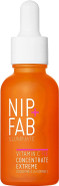 Nip+Fab Vitamin C Fix Concentrate Extreme 30 ml, 15% Vitamin C Complex with 3 Forms of Vitamin C, Face Skin Radiance Booster, with Ferulic Acid and Niacinamide