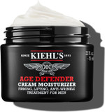 Kiehl's Age Defender Cream Moisturiser: Firming Moisturiser for Men with Linseed Extract, Reduces the Appearance of Wrinkles, 75Ml Kiehl's Age Defender Cream Moisturiser: Firming Moisturiser for Men with Linseed Extract, Reduces the Appearance of Wrinkles, 75Ml