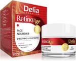 Delia Cosmetics - Retinoage - Face Cream Retinol, Q10, Shea Butter, Macadamia Oil, Aloe Vera Gel, Vitamin E Firming, Nourishing, Anti Aging, Day & Night Cream - 50ml Delia Cosmetics - Retinoage - Face Cream Retinol, Q10, Shea Butter, Macadamia Oil, Aloe Vera Gel, Vitamin E Firming, Nourishing, Anti Aging, Day & Night Cream - 50ml