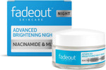 Fade Out Advanced Even Skin Tone Night Cream - Brightening Cream With Niacinamide, Hyaluronic Acid, Lactic Acid, and Rosehip Seed Oil - 50ml Fade Out Advanced Even Skin Tone Night Cream - Brightening Cream With Niacinamide, Hyaluronic Acid, Lactic Acid, and Rosehip Seed Oil - 50ml