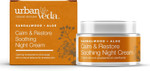 Urban Veda Clam & Restore Soothing Night Cream| Sandalwood & Aloe Vera | For Dry, Sensitive and Inflamed Skin |Anti Aging| Collagen Face Cream | Moisturiser Face Women and Men | Vitamin C Glow | 50 ML Urban Veda Clam & Restore Soothing Night Cream| Sandalwood & Aloe Vera | For Dry, Sensitive and Inflamed Skin |Anti Aging| Collagen Face Cream | Moisturiser Face Women and Men | Vitamin C Glow | 50 ML