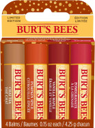 Burt's Bees Lip Balm Gift Set, Beeswax, Honey & Pomegranate Lip Balms, Trio Tin in Reusable Keepsake Tin, 3x4.25g Burt's Bees Lip Balm Gift Set, Beeswax, Honey & Pomegranate Lip Balms, Trio Tin in Reusable Keepsake Tin, 3x4.25g
