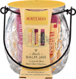 Burt's Bees Lip Balm Gift Set, Beeswax Lip Balm, Pomegranate Lip Balm, Hibiscus Tinted Lip Balm, Balm Jar, 3x4.25g Burt's Bees Lip Balm Gift Set, Beeswax Lip Balm, Pomegranate Lip Balm, Hibiscus Tinted Lip Balm, Balm Jar, 3x4.25g