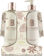 Boutique Cherry Blossom & Peony Body Duo Set - 1 x Body Wash & 1 x Hand & Body lotion 500ml - Essential Oils - Vegan - Made In England Boutique Cherry Blossom & Peony Body Duo Set - 1 x Body Wash & 1 x Hand & Body lotion 500ml - Essential Oils - Vegan - Made In England