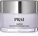 PRAI Ageless Throat & Decolletage Creme 30ml - Anti-Ageing, Collagen Boosting Skincare Cream - Tightens & Firms Skin, Reduces Wrinkles - Luxury Neck Moisturiser With Hyaluronic Acid - 7 Day Results PRAI Ageless Throat & Decolletage Creme 30ml - Anti-Ageing, Collagen Boosting Skincare Cream - Tightens & Firms Skin, Reduces Wrinkles - Luxury Neck Moisturiser With Hyaluronic Acid - 7 Day Results