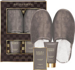 Baylis & Harding Black Pepper & Ginseng Men's Luxury Slipper Gift Set - Vegan Friendly (Pack of 1)