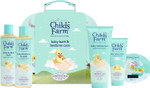 Childs Farm Baby Suitcase Gift | Baby Bubble Bath (250ml), Shampoo & Body Wash (250ml), Moisturiser (200ml) & Nappy Cream (100ml) | Suitable for Newborns with Sensitive, Dry, Itchy Skin Childs Farm Baby Suitcase Gift | Baby Bubble Bath (250ml), Shampoo & Body Wash (250ml), Moisturiser (200ml) & Nappy Cream (100ml) | Suitable for Newborns with Sensitive, Dry, Itchy Skin