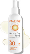 Calypso Once A Day Sun Protection Spray SPF30 | 8 Hours Sun Protection | Non Greasy | Water Resistant | 200ml, Transparent,package may vary Calypso Once A Day Sun Protection Spray SPF30 | 8 Hours Sun Protection | Non Greasy | Water Resistant | 200ml, Transparent,package may vary