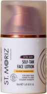 St Moriz Advanced Ultra Dark Colour Correcting Self Tan Face Lotion | With Hyaluronic Acid & Vitamin B5 | Honey Colour Correcting Undertones Add Warmth to Deep Skin | Wear Alone & Under Makeup | 50ml St Moriz Advanced Ultra Dark Colour Correcting Self Tan Face Lotion | With Hyaluronic Acid & Vitamin B5 | Honey Colour Correcting Undertones Add Warmth to Deep Skin | Wear Alone & Under Makeup | 50ml