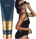 Onyx Toscana Sunbed Cream | Double Bronzer & Tanning Accelerator for Deep Dark Tan | Indoor & Outdoor Use | Hydrating Lotion for Smooth Skin & Long-Lasting Results | Streak-Free & Fast-Absorbing