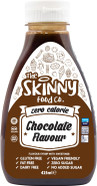 Skinny Food Co Sugar Free Chocolate Syrup 425ml - Zero Calorie Syrup For Breakfast, Pancake, Snacks, Drinks & Desserts - Vegan, Gluten-free, Keto & Paleo Friendly Skinny Syrups Skinny Food Co Sugar Free Chocolate Syrup 425ml - Zero Calorie Syrup For Breakfast, Pancake, Snacks, Drinks & Desserts - Vegan, Gluten-free, Keto & Paleo Friendly Skinny Syrups