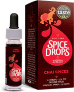 Holy Lama Spice Drops Chai Spices Natural Extract Great Taste Awards. Cooking Ingredient. Baking, Sweet, Dessert, Latte or Masala Tea Drinks Recipes 1 x 5ml Bottle Holy Lama Spice Drops Chai Spices Natural Extract Great Taste Awards. Cooking Ingredient. Baking, Sweet, Dessert, Latte or Masala Tea Drinks Recipes 1 x 5ml Bottle