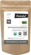 Freshly Fermented Organic & Vegan Certified Freeze Dried Sourdough Culture, British White Style Freshly Fermented Organic & Vegan Certified Freeze Dried Sourdough Culture, British White Style