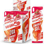 HIGH5 Carbohydrate Gels - Running Supplements for Fast Energy - Natural Fruit Juice & Caffeine-Free - Muscle Gel Endurance Fuel for Cycle Nutrition & Energy Gels for Hiking (Orange, 6 x 40g) HIGH5 Carbohydrate Gels - Running Supplements for Fast Energy - Natural Fruit Juice & Caffeine-Free - Muscle Gel Endurance Fuel for Cycle Nutrition & Energy Gels for Hiking (Orange, 6 x 40g)