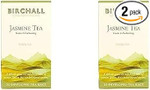 Birchall Tea Bags, Jasmine Tea Gift Set, Green Tea Bursting with Full Flavour, Perfect Herbal Tea Gift Set, 25 Enveloped of Plant-Based Prism Tea Bags (Pack of 2)